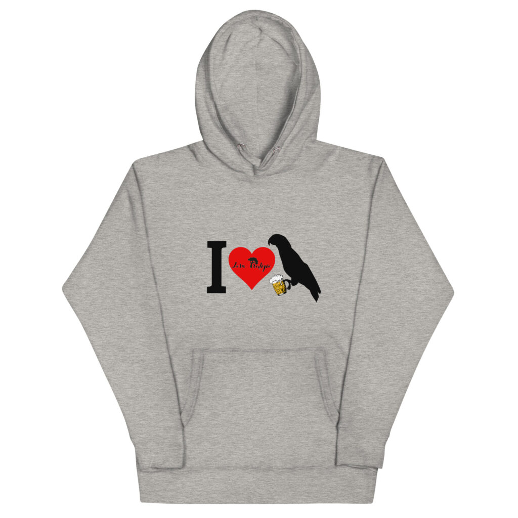 Sudadera unisex I love Lora - Imagen 2