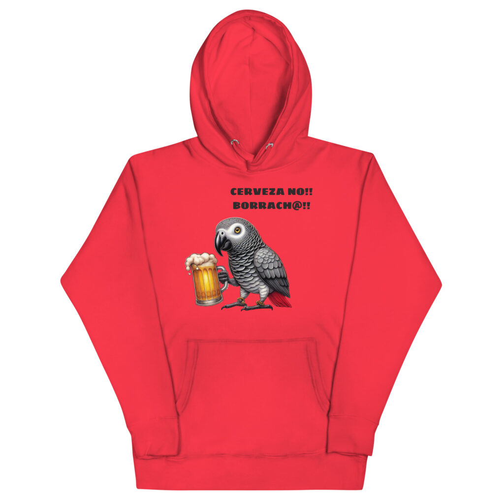 Sudadera unisex Cerveza no! - Imagen 2