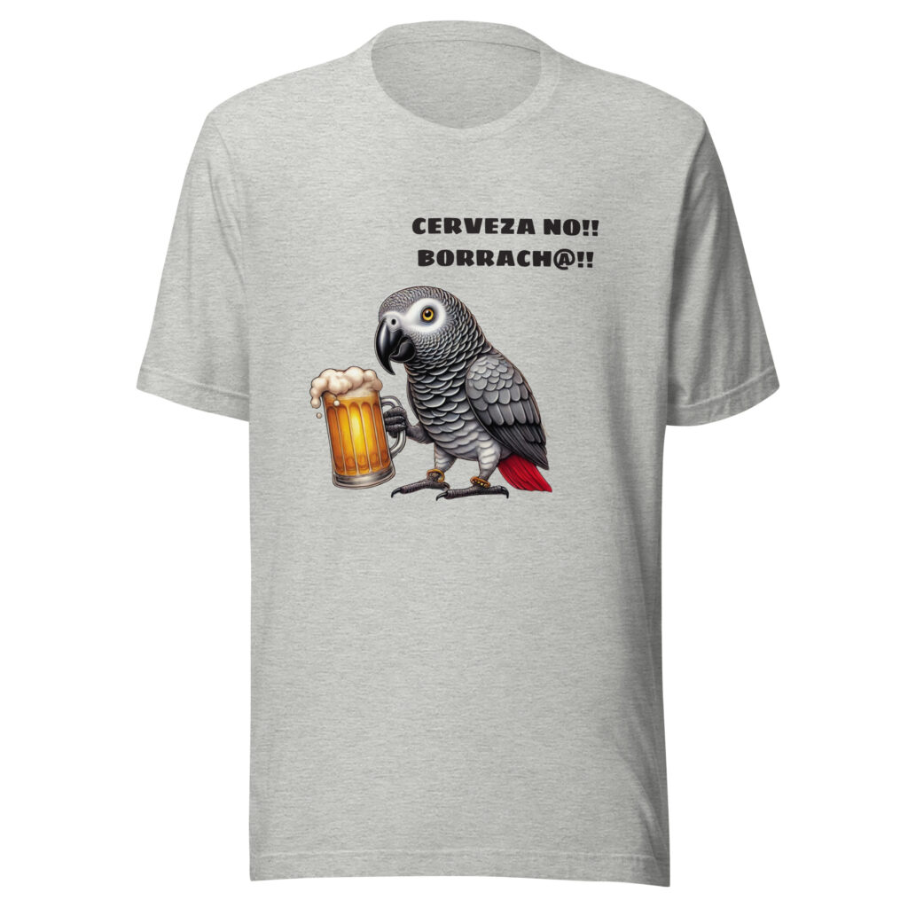 Camiseta unisex Cerveza No!! - Imagen 3