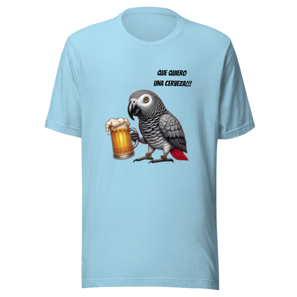 Camiseta unisex Que quiero una cerveza! - Imagen 3