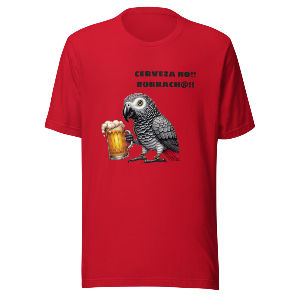 Camiseta unisex Cerveza No!! - Imagen 2