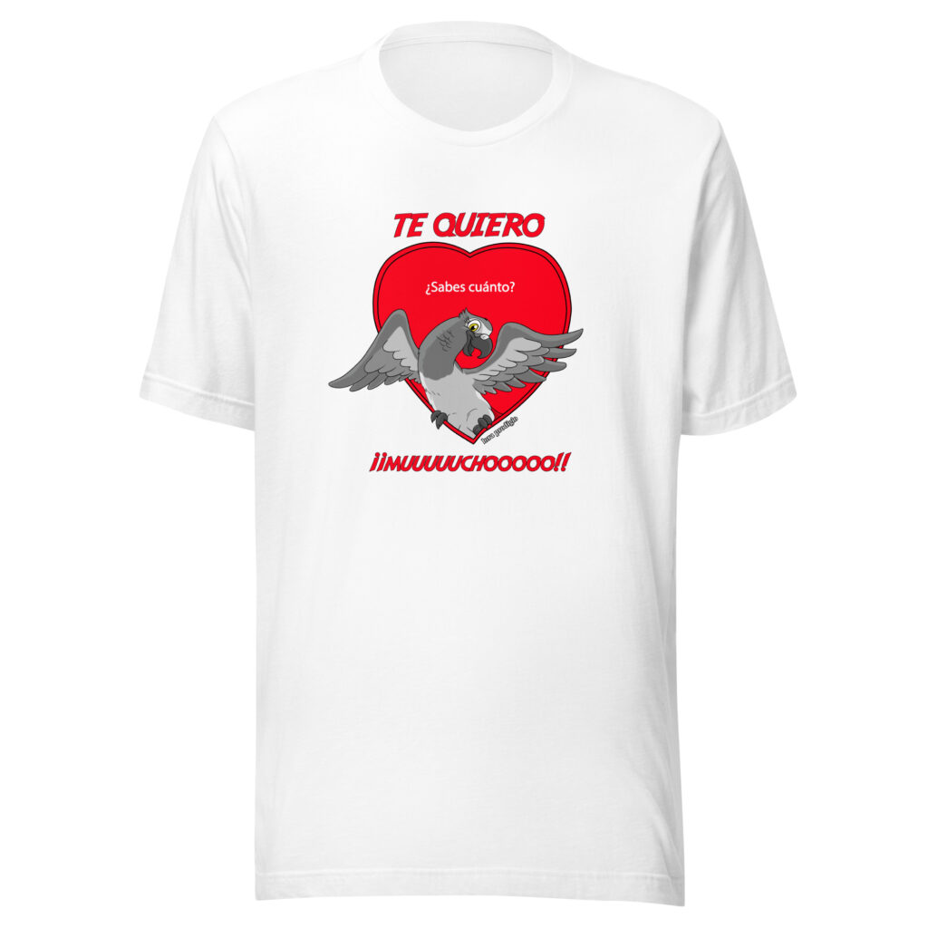 Camiseta unisex Te quiero! - Imagen 4