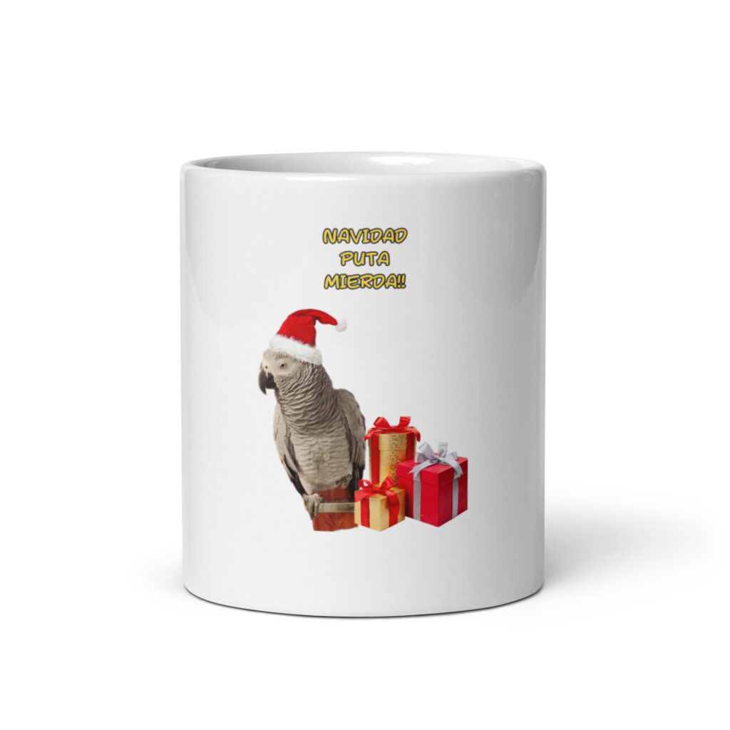 Taza blanca Navidad - Imagen 4