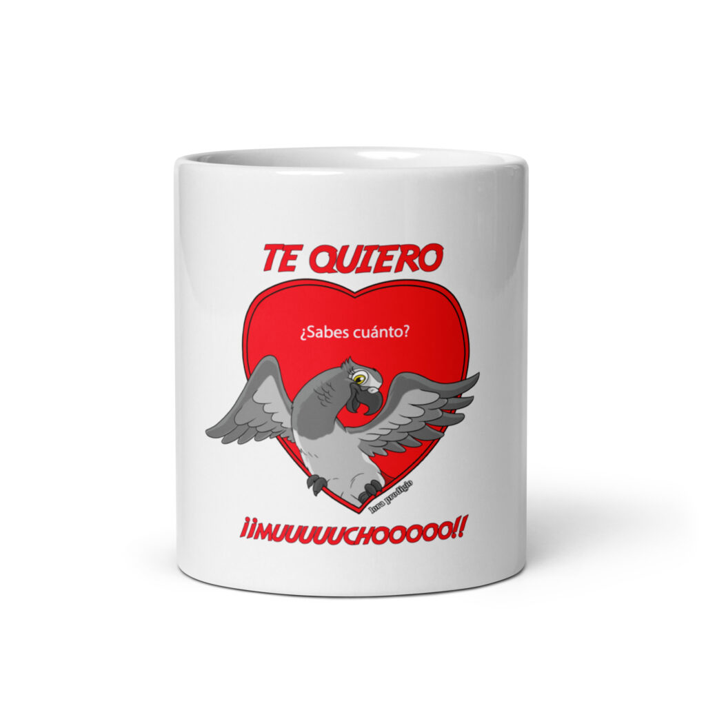 Taza blanca Te quiero! - Imagen 4