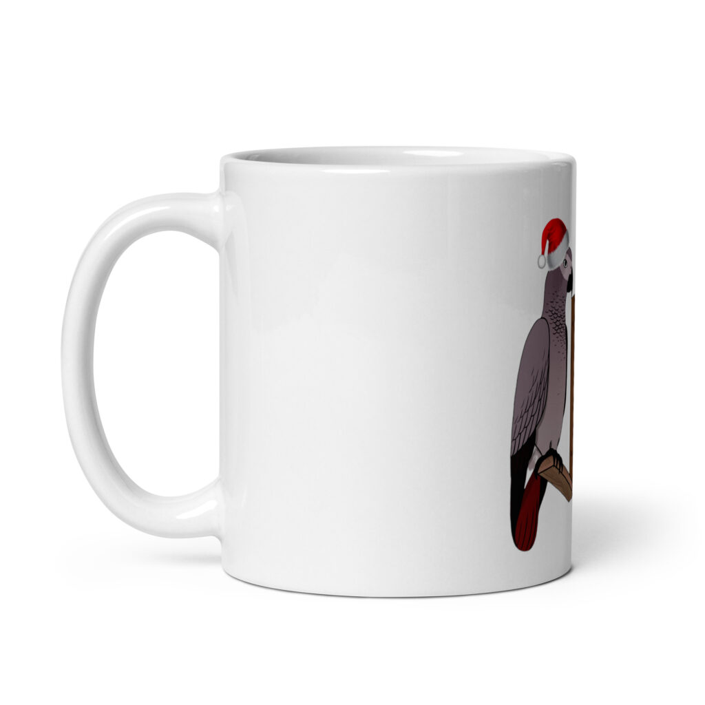 Taza blanca brillante - Imagen 3