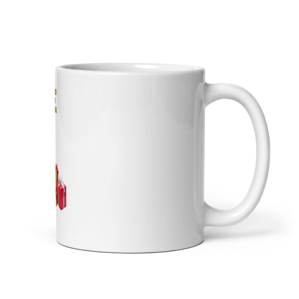 Taza blanca Navidad - Imagen 2