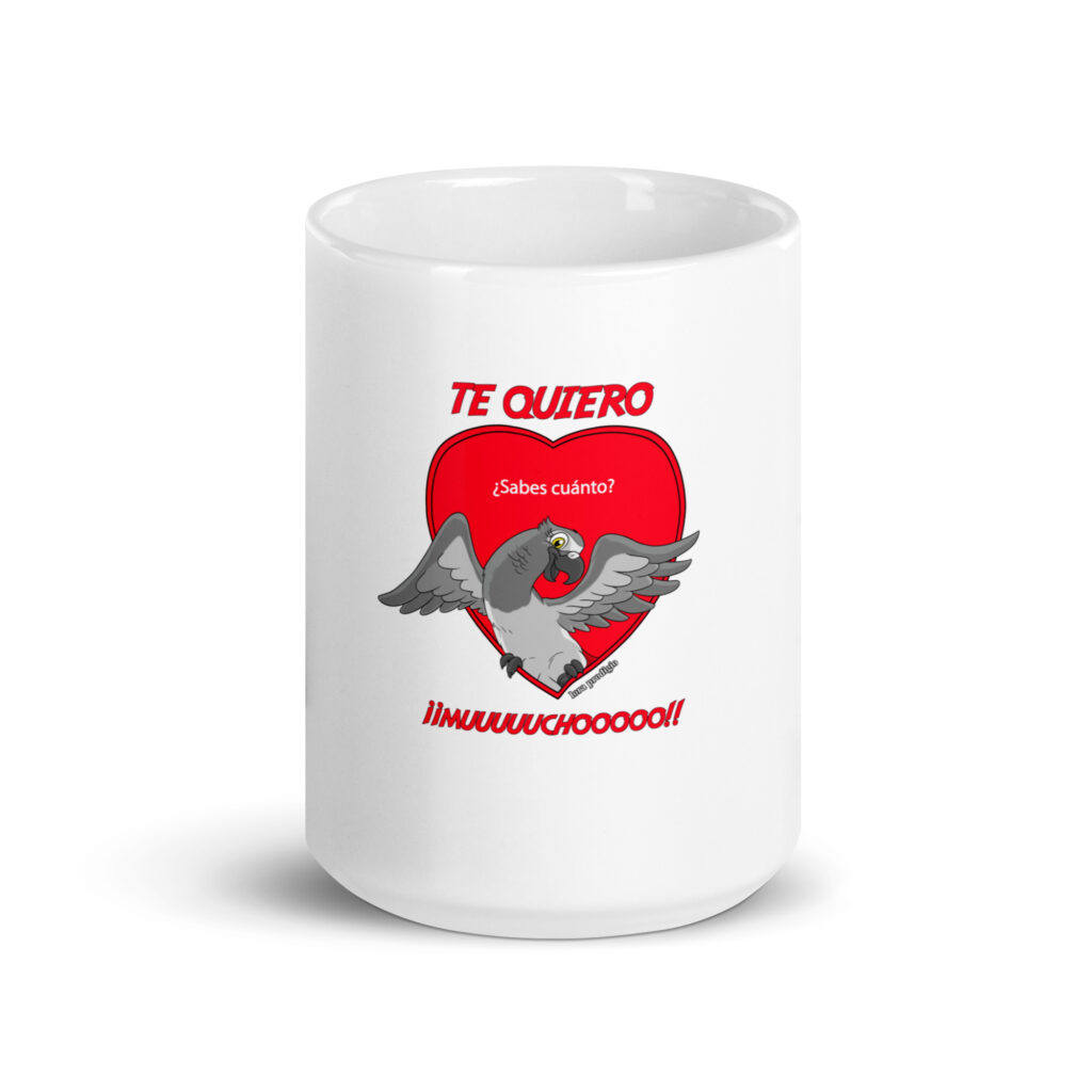 Taza blanca Te quiero! - Imagen 7