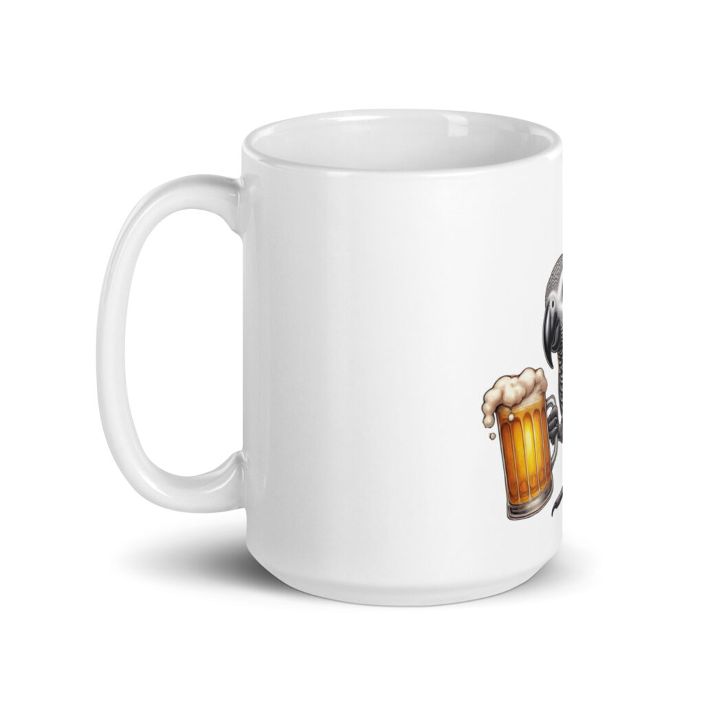 Taza blanca Que quiero una cerveza! - Imagen 6