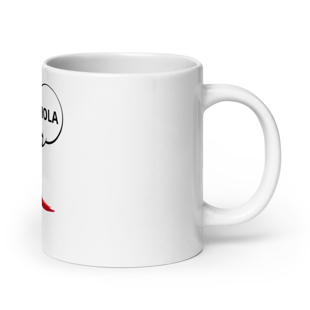 Taza blanca Hola Corcho - Imagen 8