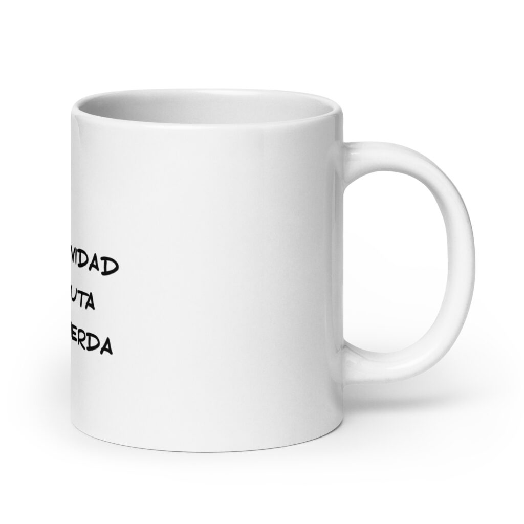 Taza blanca brillante - Imagen 8