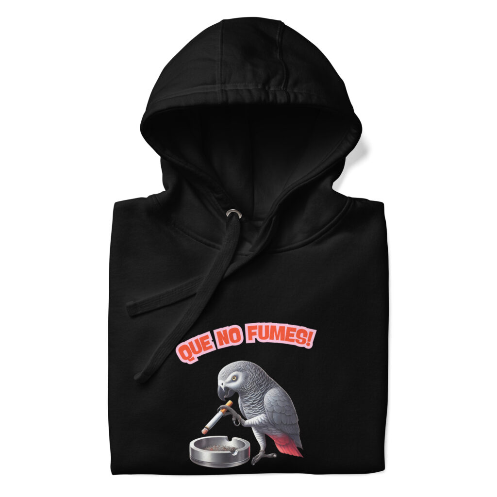 Sudadera con capucha, QUE NO FUMES! - Imagen 2